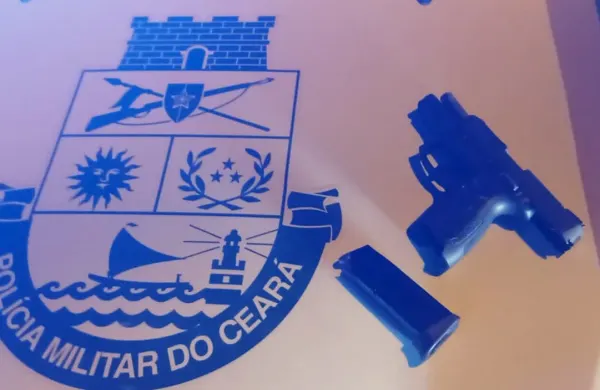 Altaneira: pistola 9mm apreendida após atentado a bala em festa