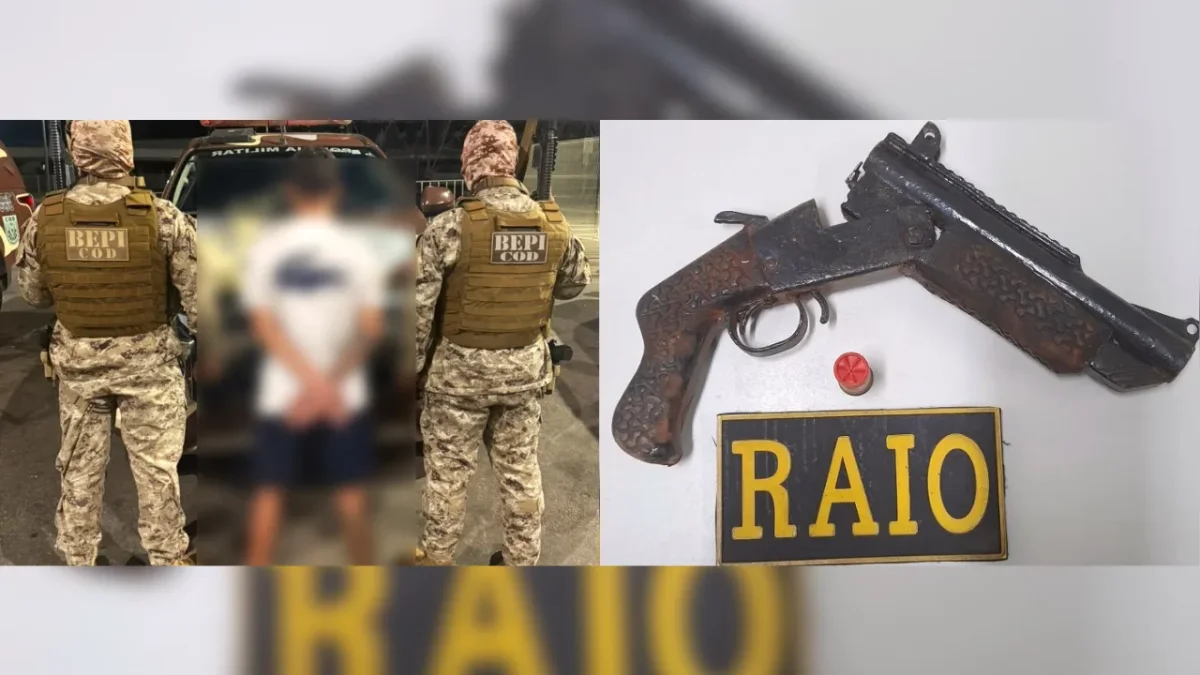 BEPI apreende menor com revólver calibre 32 no Juazeiro