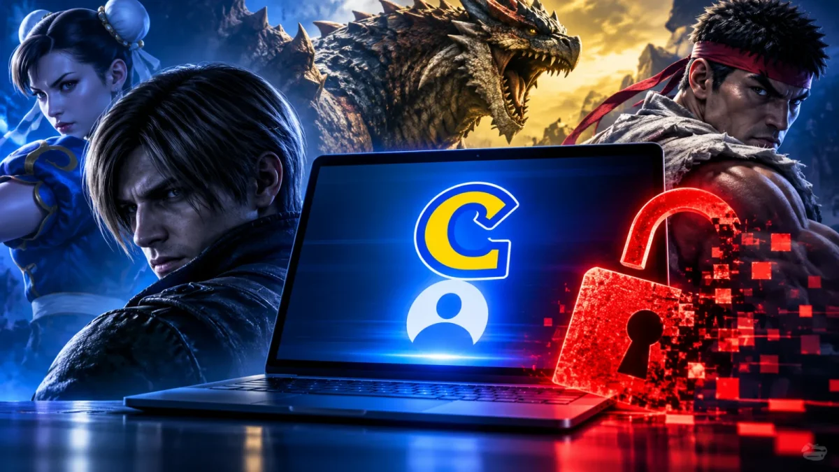 Capcom: 11,7 milhões de registros do CAPCOM ID expostos