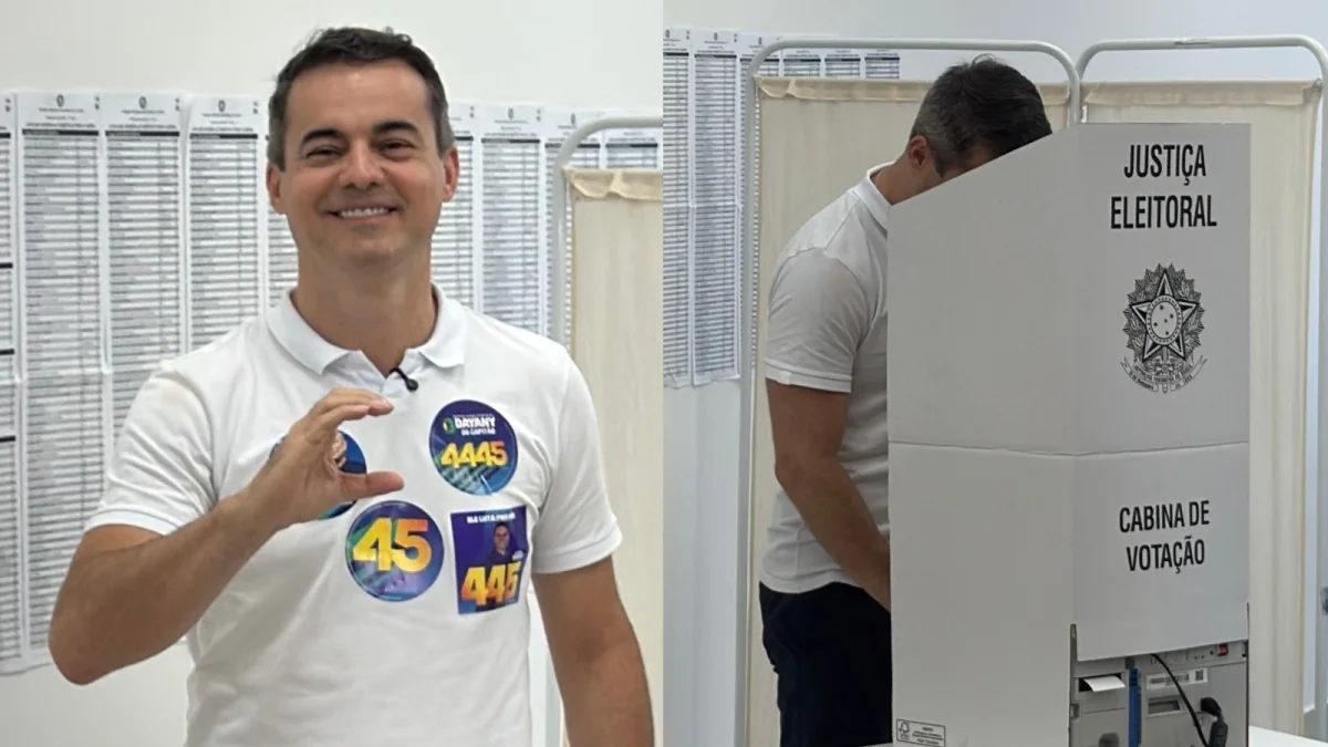 Capitão Wagner: vota em Fortaleza e reforça apoio a Ciro Gomes