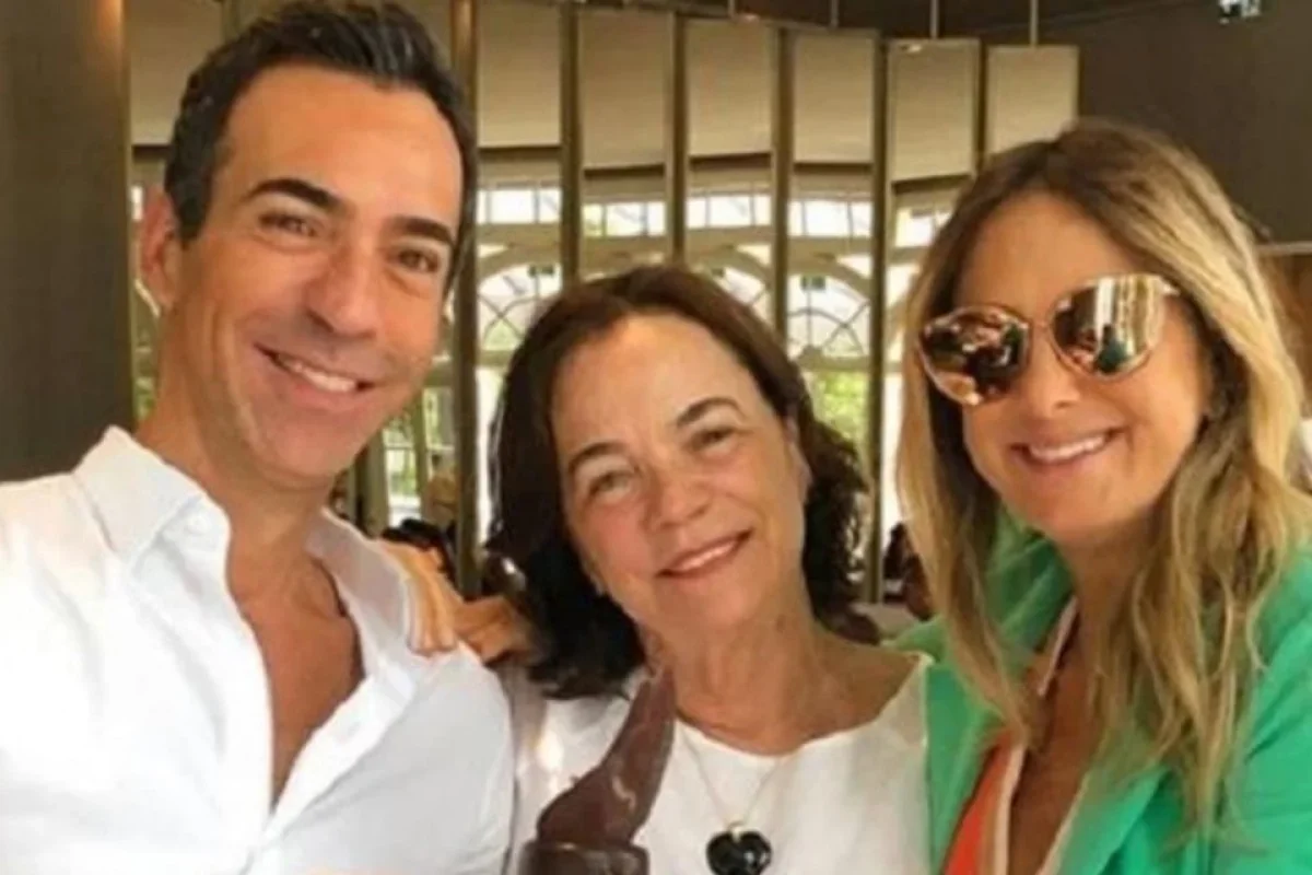 César Tralli emociona ao lembrar mãe vítima de acidente aéreo