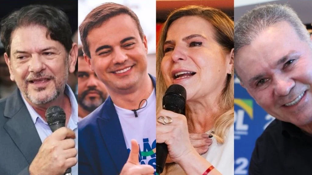Cid Gomes e Luizianne Lins: ausência em debate provoca ataques de adversários