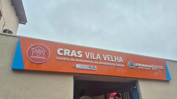 Cras da Vila Velha: atende 14 mil famílias em Fortaleza