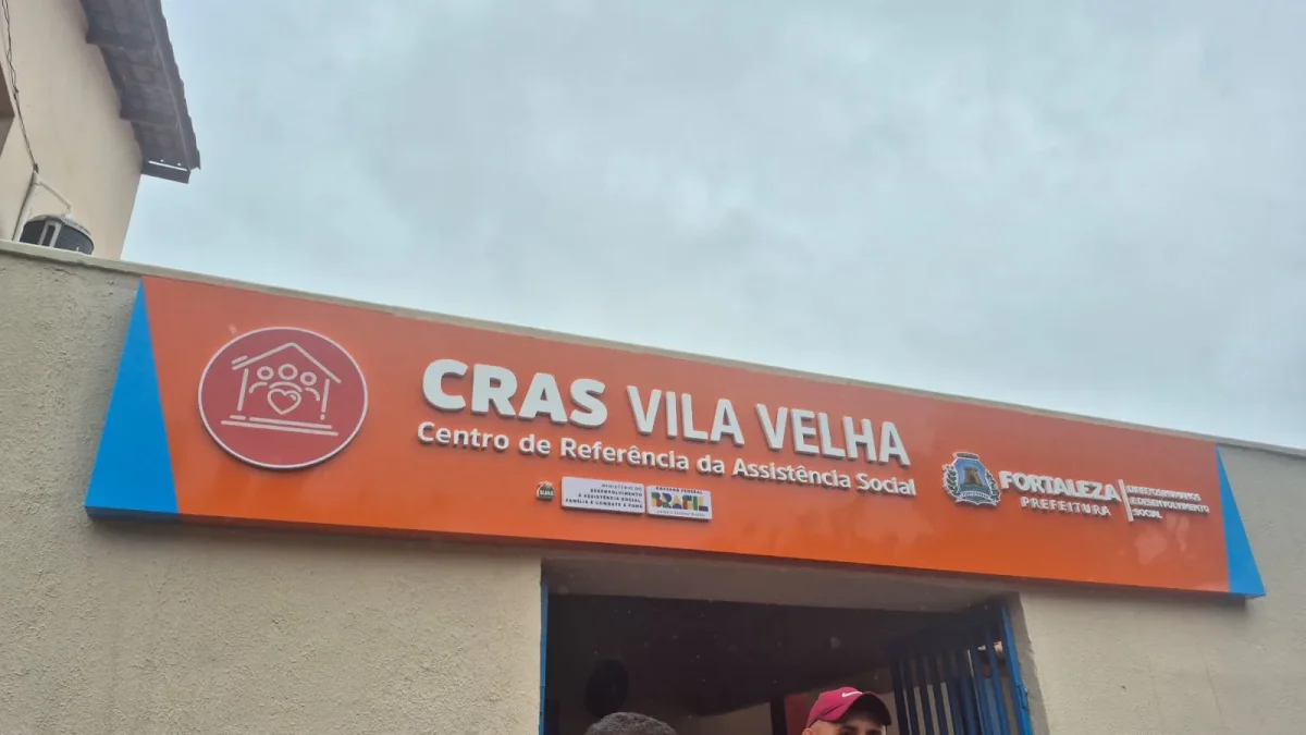 Cras da Vila Velha: atende 14 mil famílias em Fortaleza