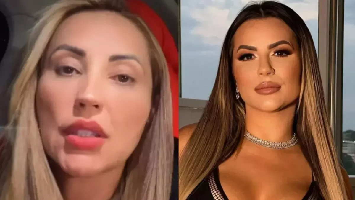Deolane descobre pela TV a internação da filha