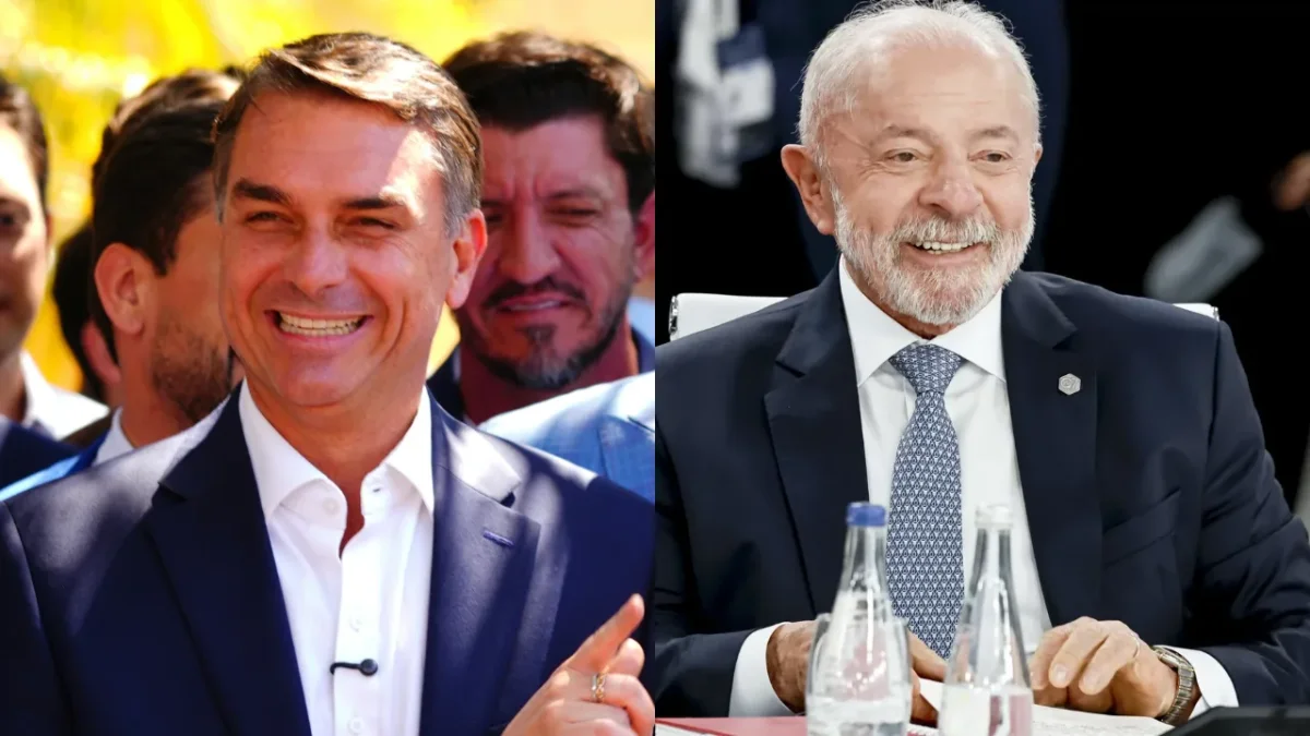 Flávio Bolsonaro 52% — vantagem nos votos válidos sobre Lula