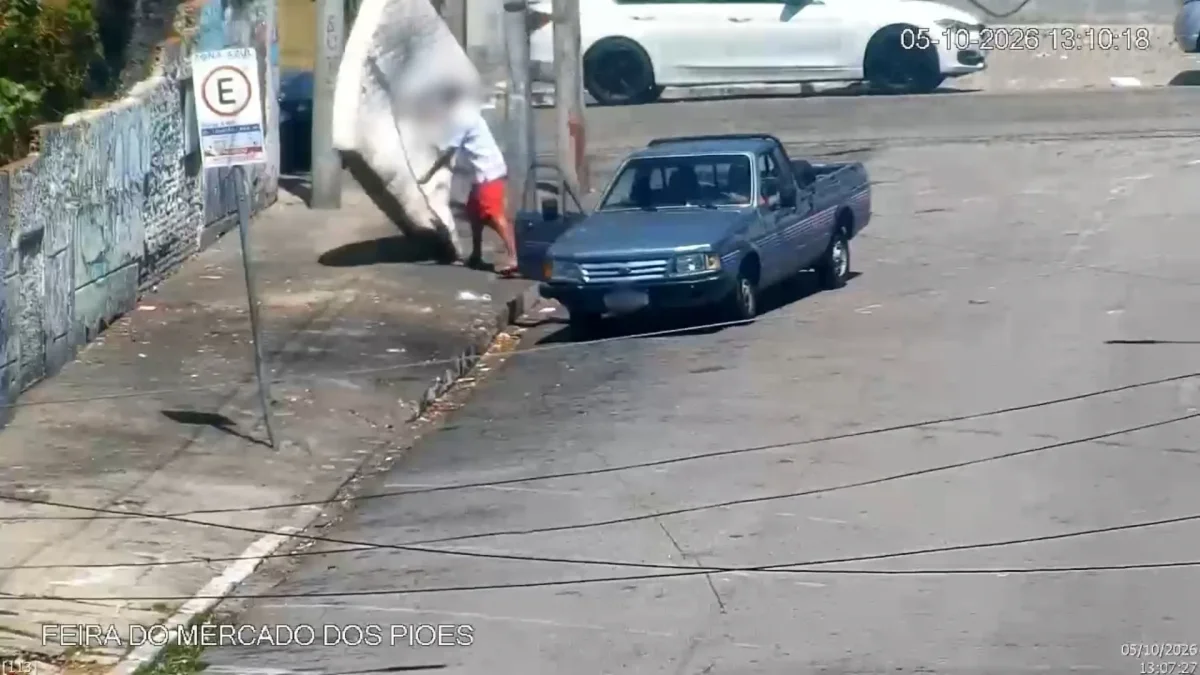 Fortaleza: dono de picape autuado após flagrante por videomonitoramento