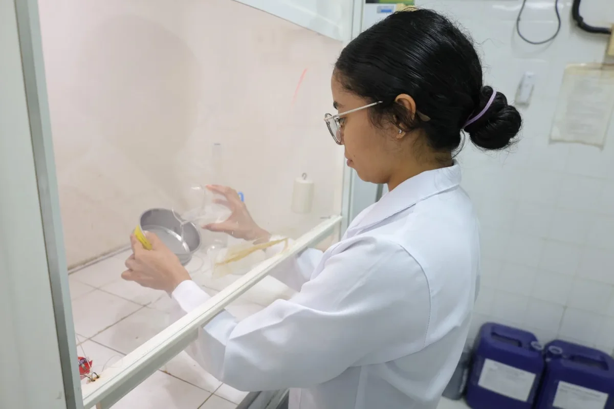 Fortaleza: microfibras chegam a 57,9% das partículas arrastadas pela chuva