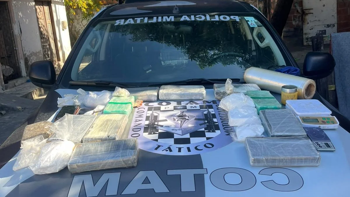 Francisco Iuri da Silva Ferreira: 13,6 kg de cocaína apreendidos em Fortaleza