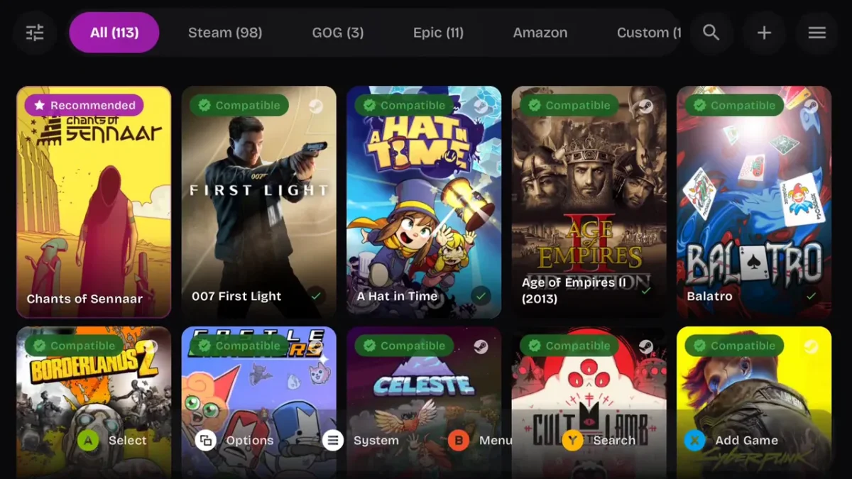 GameNative: 1.3.0 amplia execução de jogos de PC no Android