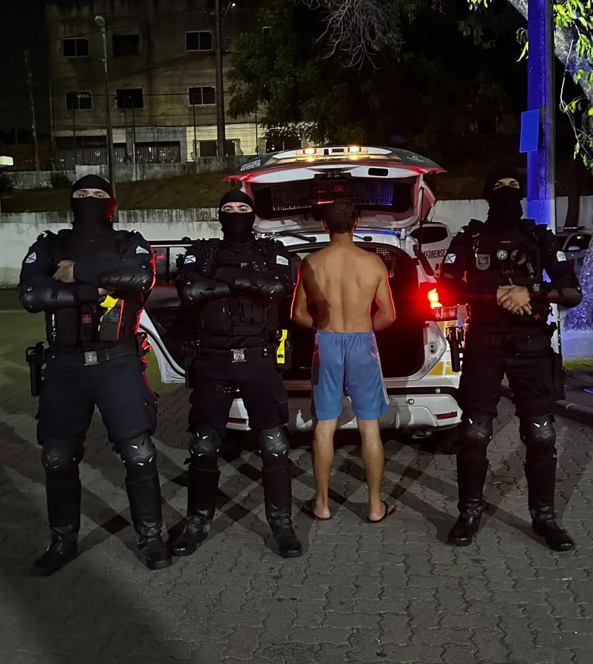 Guarda Municipal de Fortaleza prende suspeito por agressão em Padre Andrade