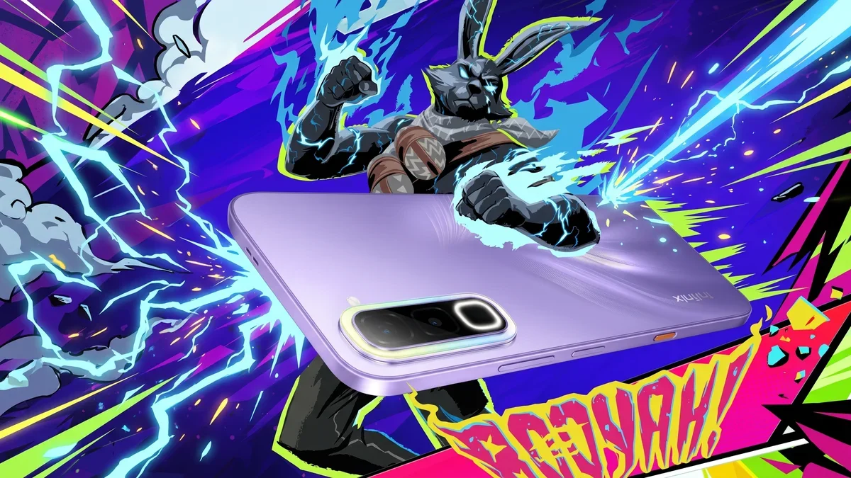 Infinix HOT 70: edição Free Fire com traseira que muda de cor