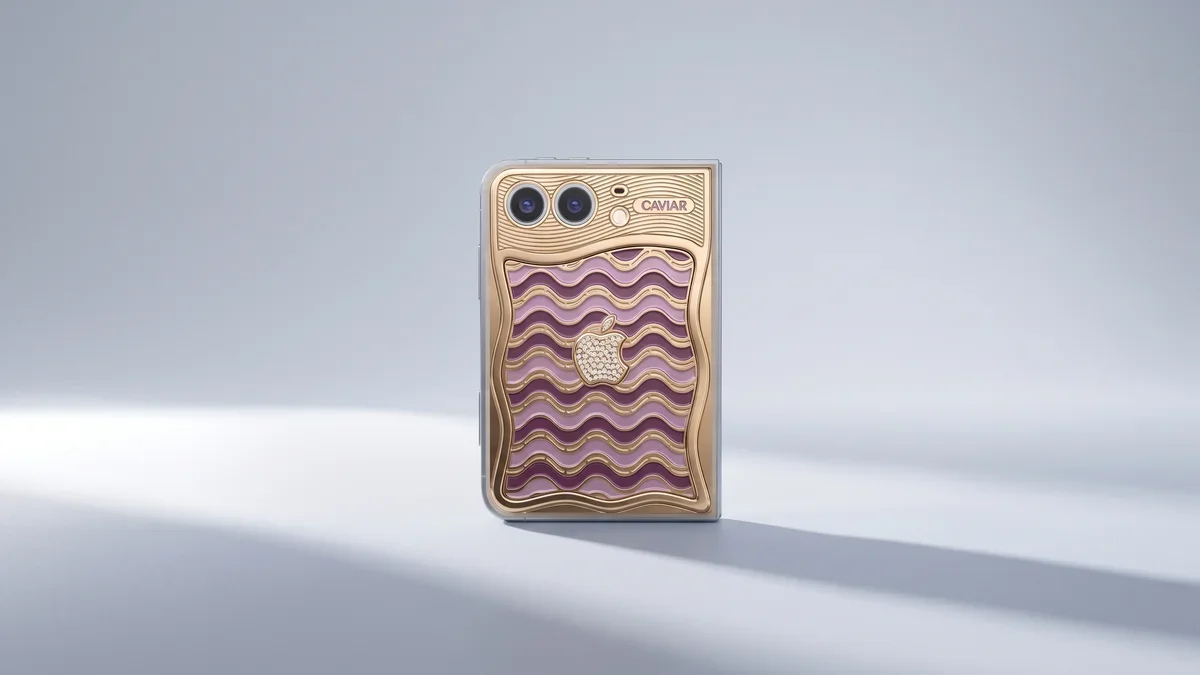 iPhone Duo de luxo alcança quase meio milhão com ouro e diamantes