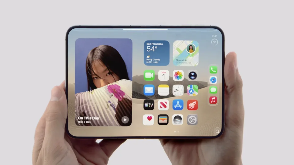 iPhone Duo: vinco fica mais perceptível ao toque em vídeos