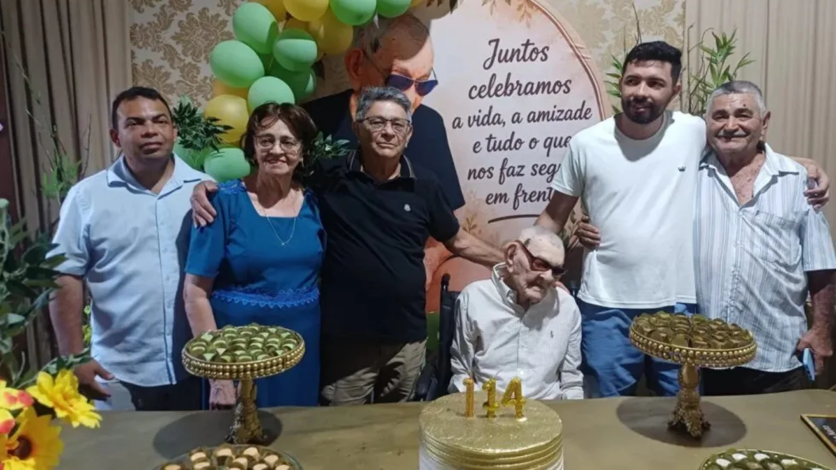 João Marinho Neto: 114 anos e família mira a festa dos 115