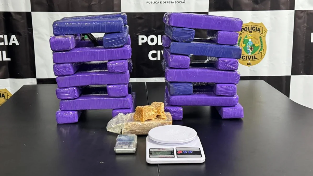 Juazeiro do Norte: apreensão de 20 kg de drogas em apartamento