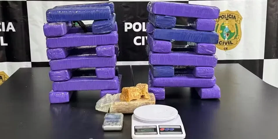Juazeiro do Norte: mais de 20 kg de drogas em apartamento