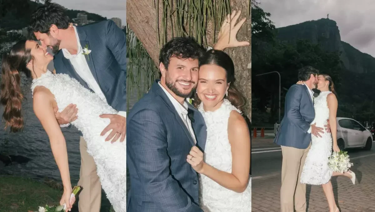 Juliana Paiva se casa com Danilo Partezani e detalha a cerimônia