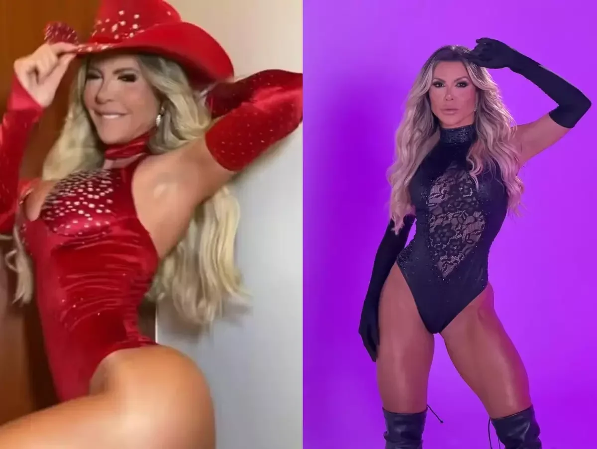 Lane Cavalcante revela prótese de silicone e 100 cm de bumbum