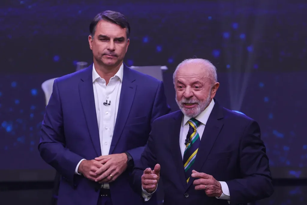 Lula e Flávio: checagem do debate não será exibida ao vivo