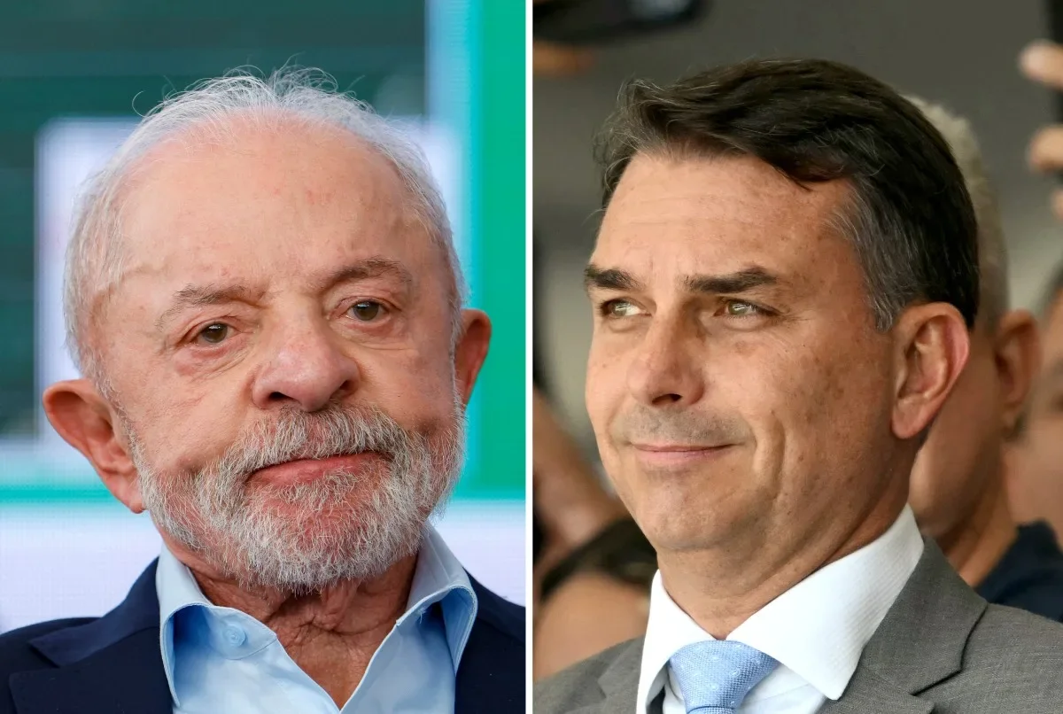 Lula empata tecnicamente com Flávio Bolsonaro: 46% a 45% dos votos válidos