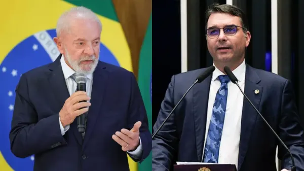 Lula: empate técnico com Flávio Bolsonaro, 46% a 45%