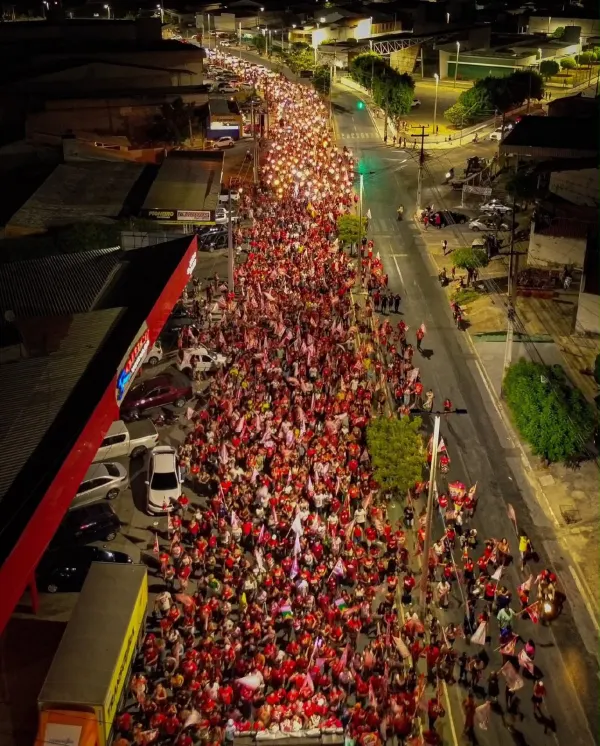 Lula mobiliza Messejana, Crato e Crateús no Ceará