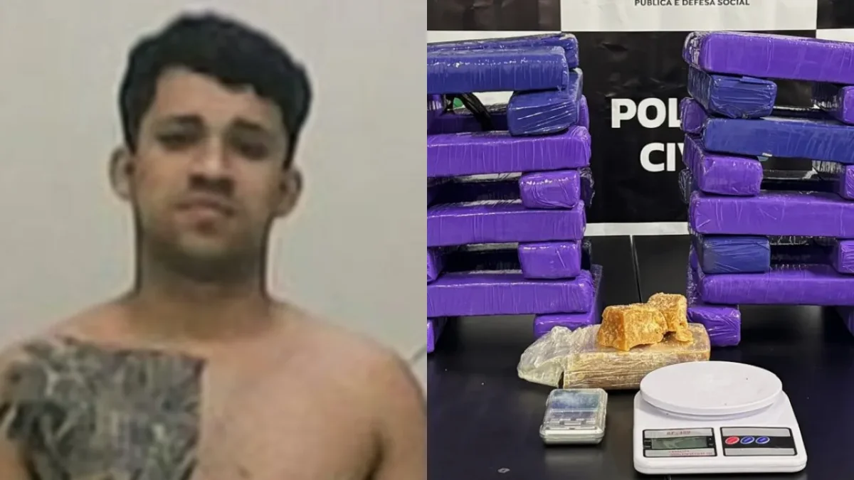 Luquinhas: preso e quase 20 kg de drogas são apreendidos em Juazeiro