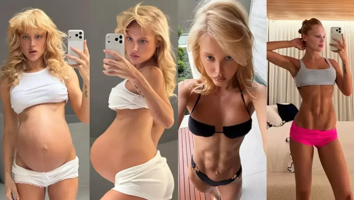 Malu Borges mostra barriga definida e destaca rotina de treinos