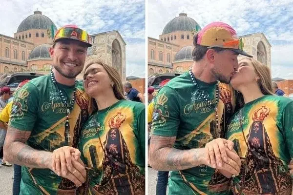 MC Gui pede Jesiele em casamento após romaria de 170 km