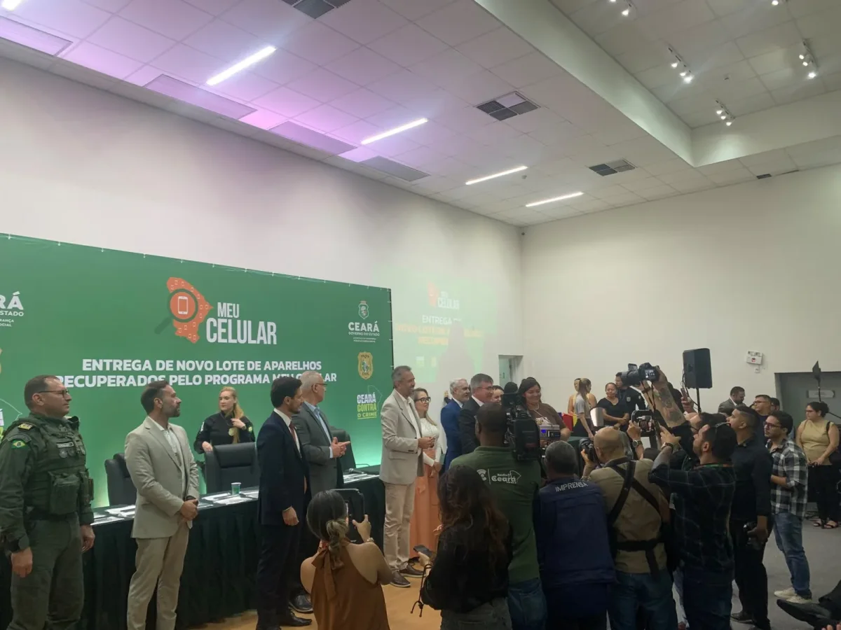 Meu Celular: 1.600 celulares recuperados são devolvidos em Fortaleza