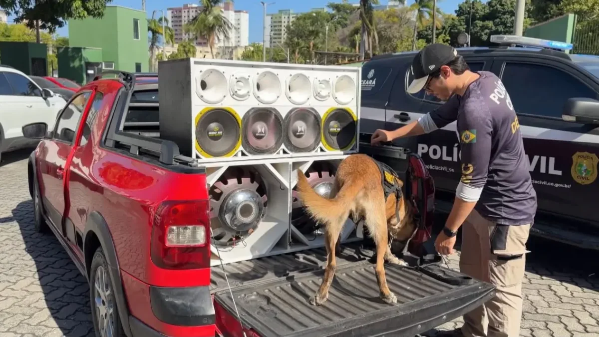 Motorista preso com 90 kg de 'supermaconha' escondida em caixas de som
