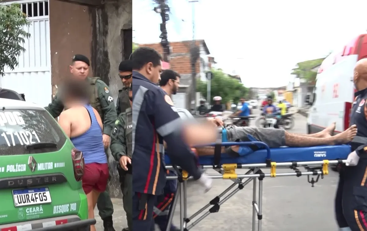 Mulher esfaqueia marido em Fortaleza; faca foi apreendida