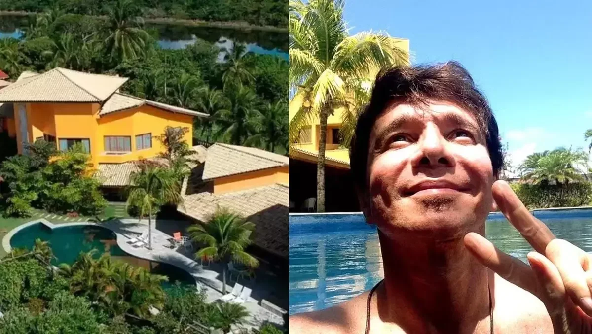 Netinho: piscina em formato de violão destaca a Casa Musical