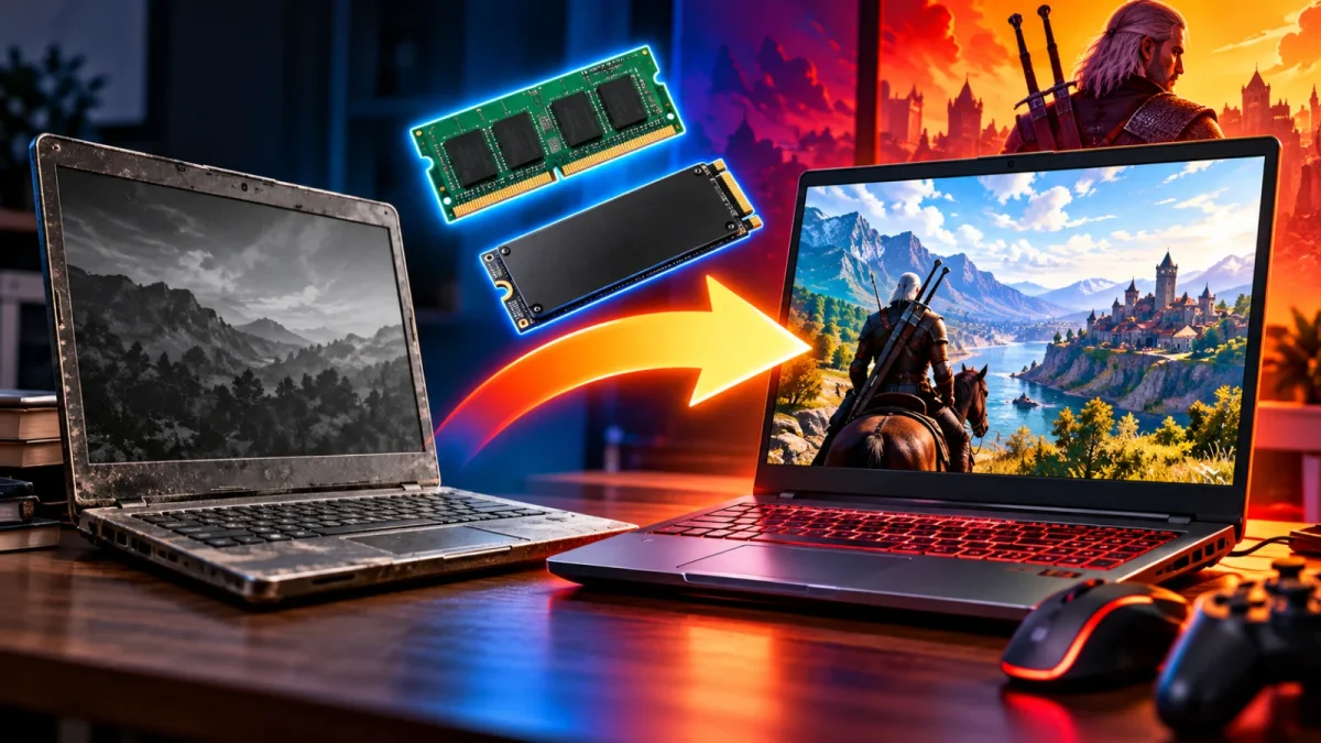 Notebook velho: SSD e 6 upgrades que tornam jogos jogáveis
