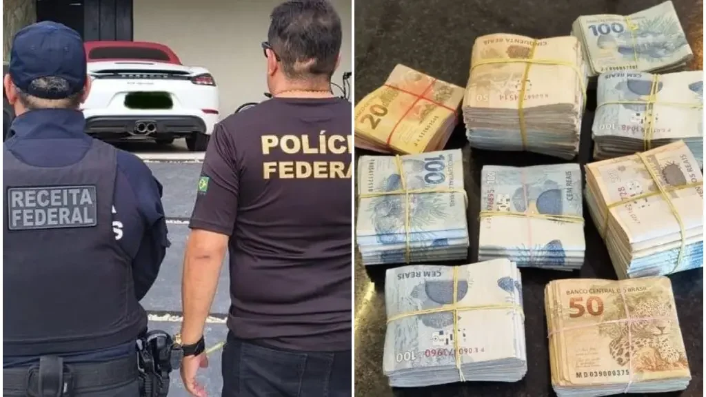 Polícia Federal apreende R$ 75 mil e canetas emagrecedoras