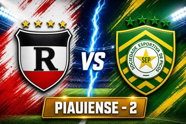River AC x Picos ao vivo — Piauiense - 2