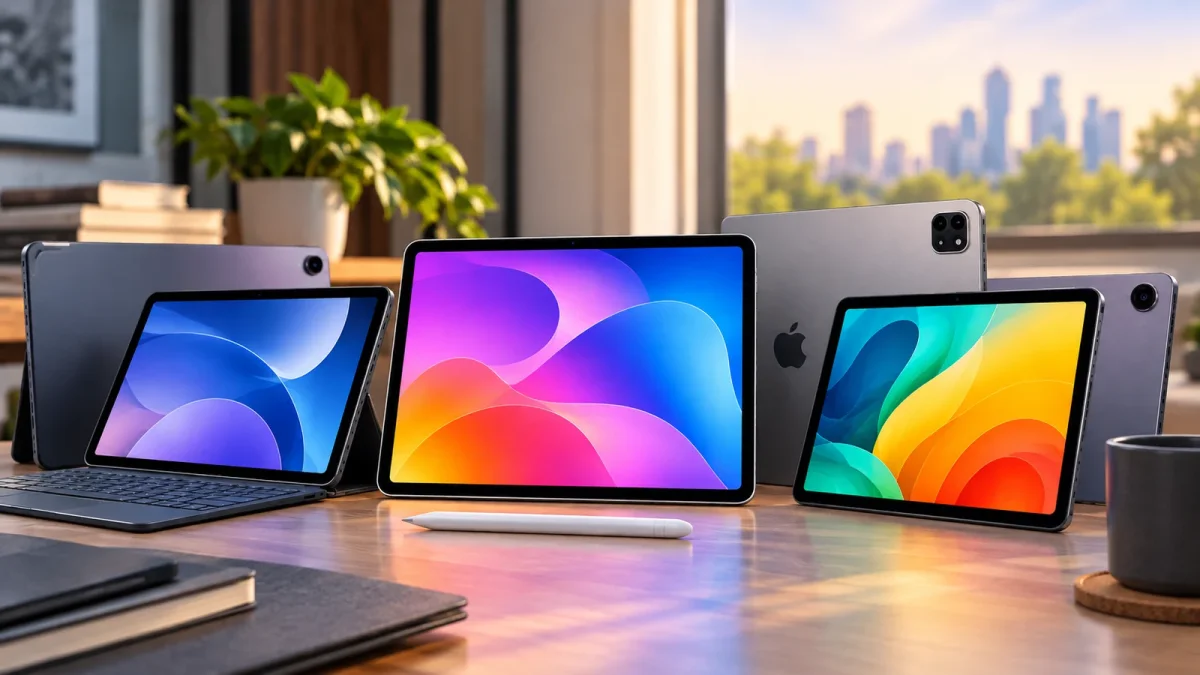 Tablets: 9 modelos essenciais, do Galaxy Tab A11+ ao iPad Air M4