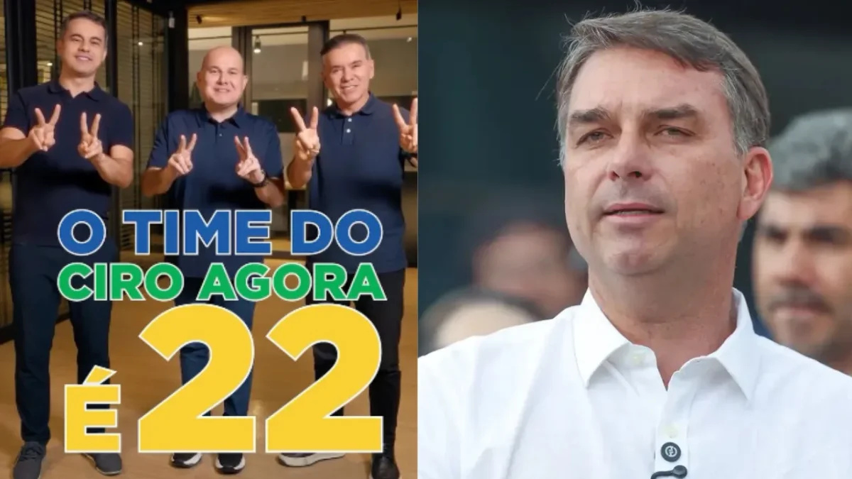Time do Ciro no Ceará declara apoio a Flávio Bolsonaro