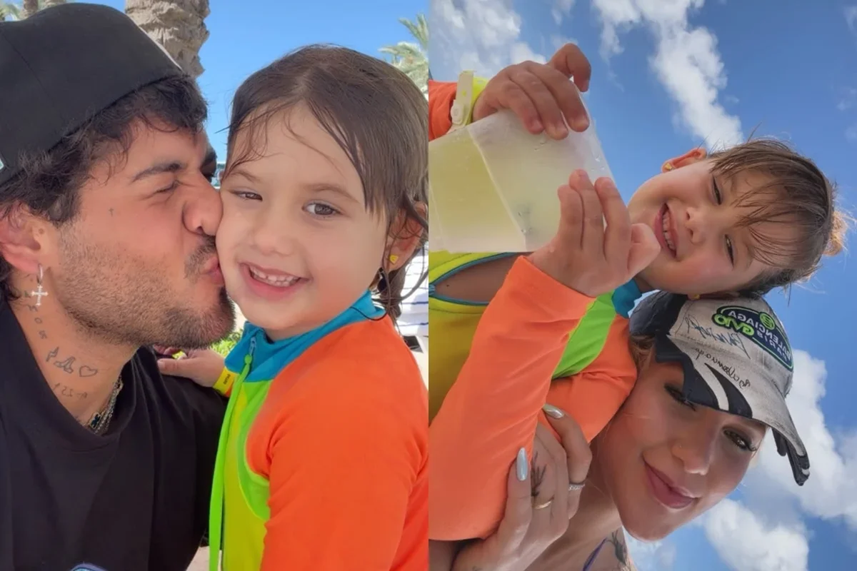 Virginia Fonseca aparece com Zé Felipe em praia de Miami