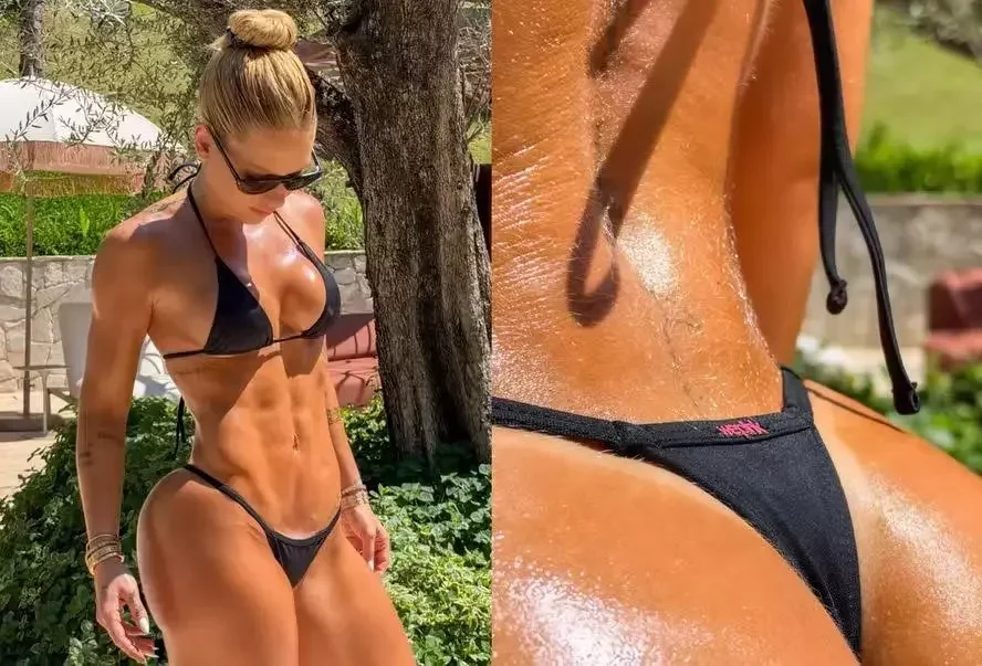 Virginia Fonseca dá zoom no bumbum em biquíni fio-dental e posta após fim com Vini Jr