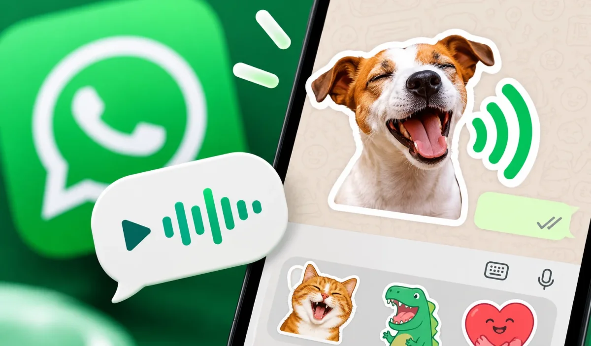 WhatsApp: figurinhas com som terão gravação de até 10 segundos