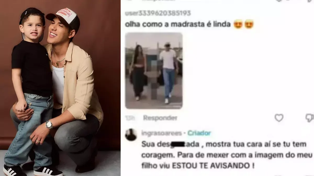 Zé Vaqueiro: filho aparece em montagens e cantor impõe limite